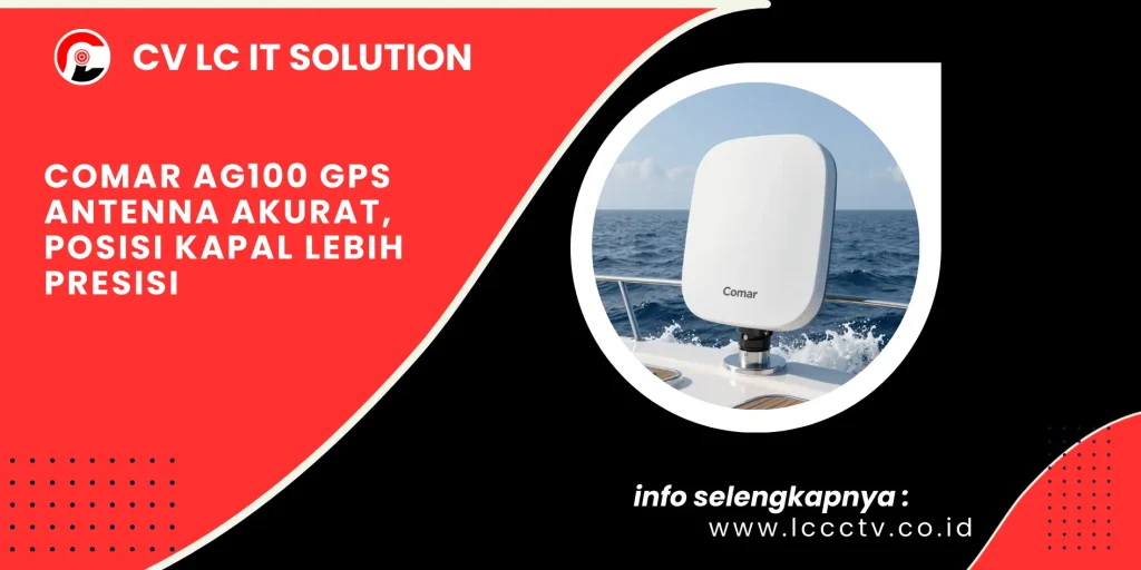 Comar AG100 GPS Antenna Akurat, Posisi Kapal Lebih Presisi