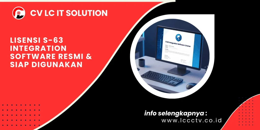 Lisensi S-63 Integration Software Resmi & Siap Digunakan