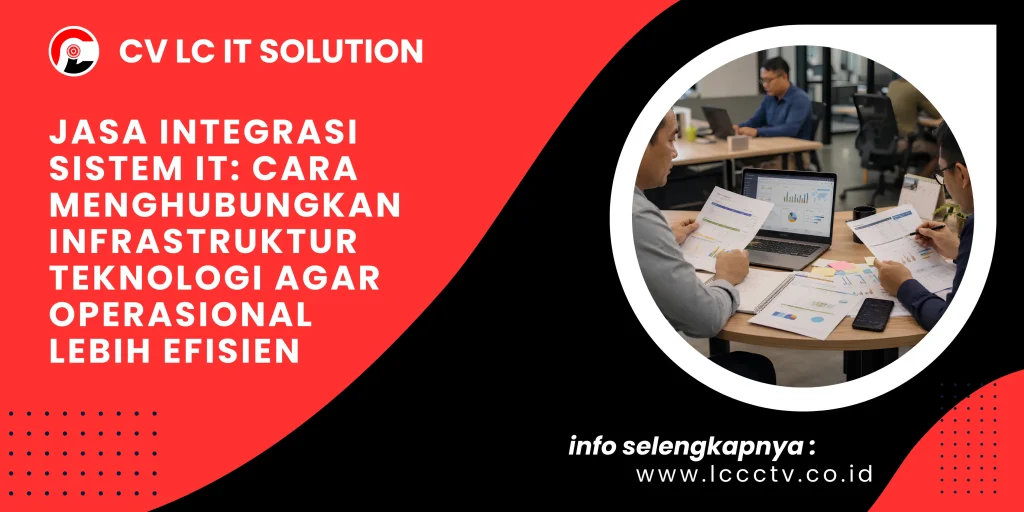 Jasa Integrasi Sistem IT: Cara Menghubungkan Infrastruktur Teknologi agar Operasional Lebih Efisien